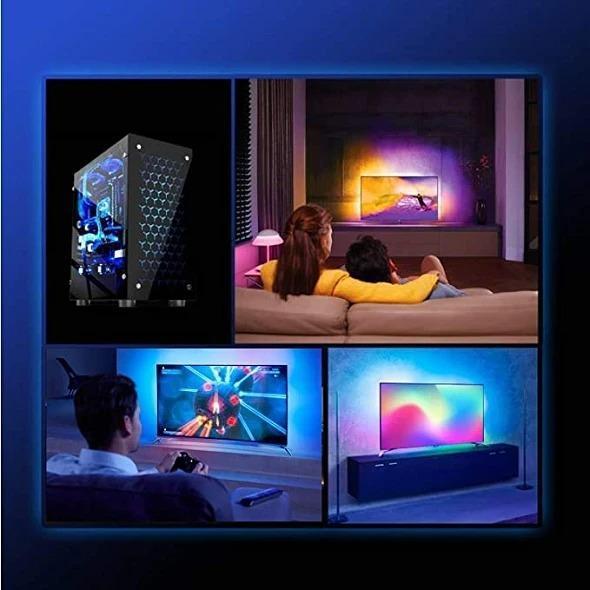 DIY Ambilight TV PC Dream Screen USB LED Strip