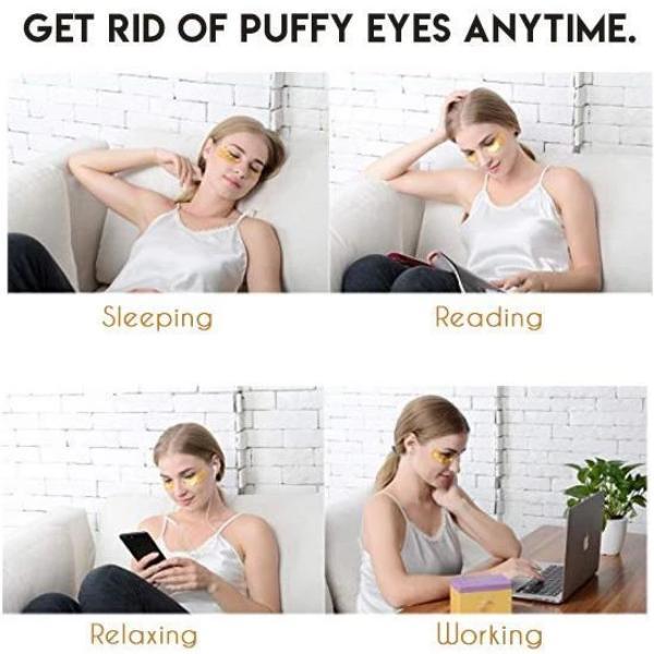 Crystal Collagen Eye Masks