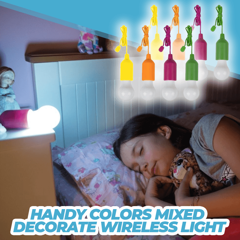 Handy Colors Mixed Decorate Wireless Light