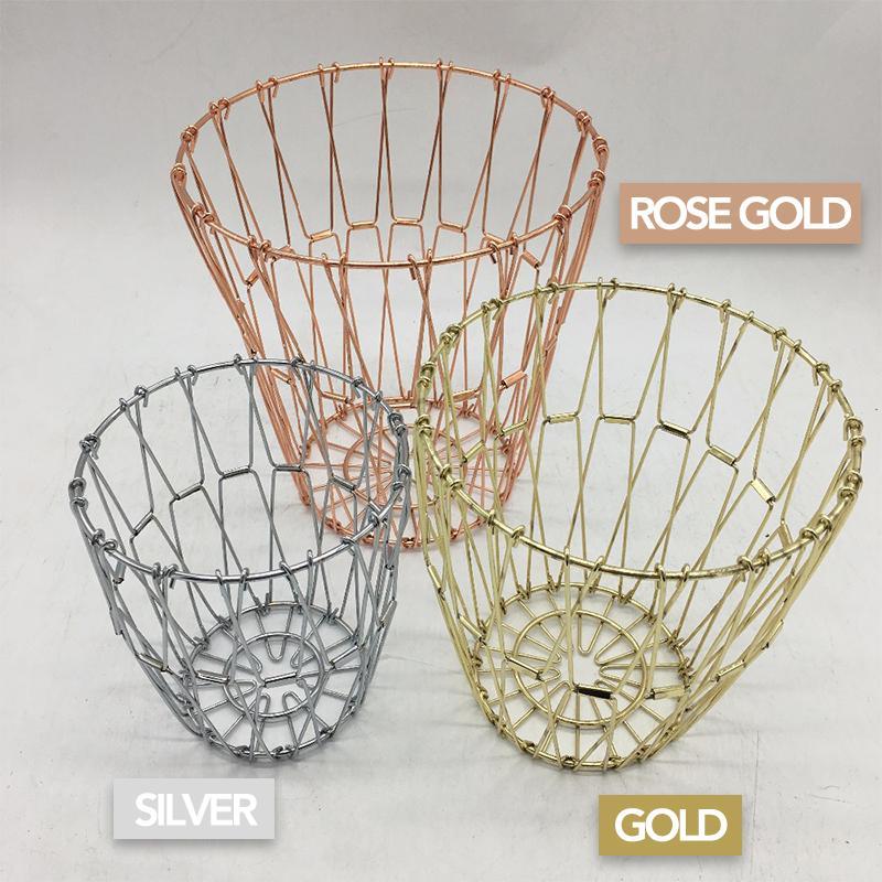 Collapsible Wire Basket