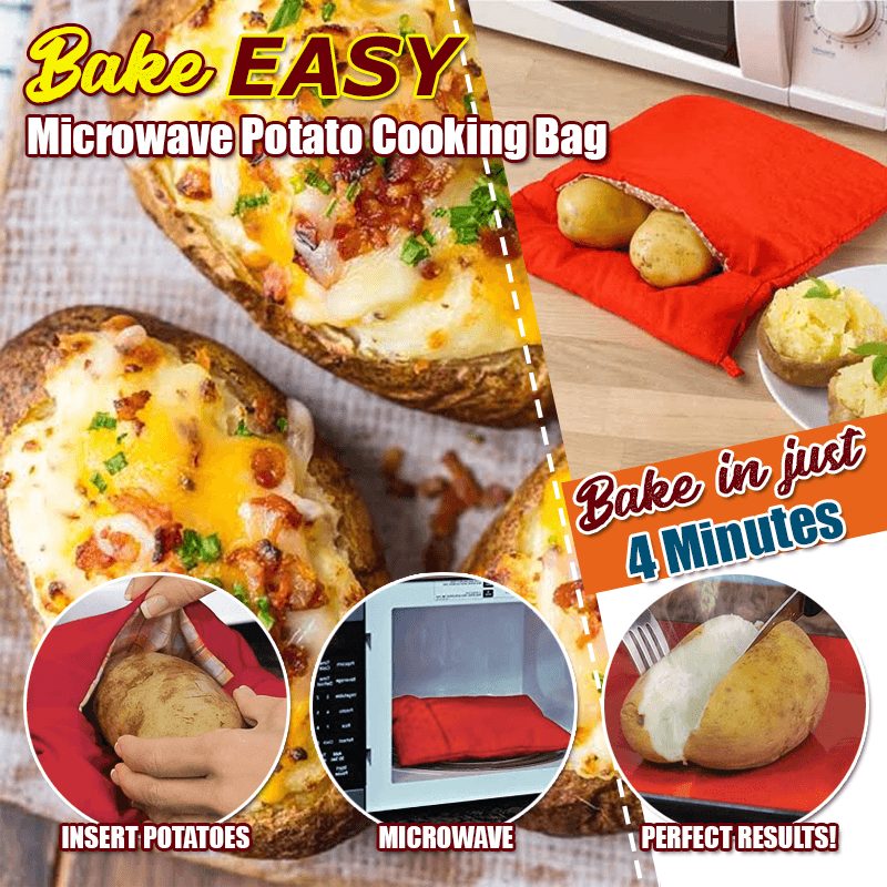 BakeEasy Microwave Potato Cooking Bag