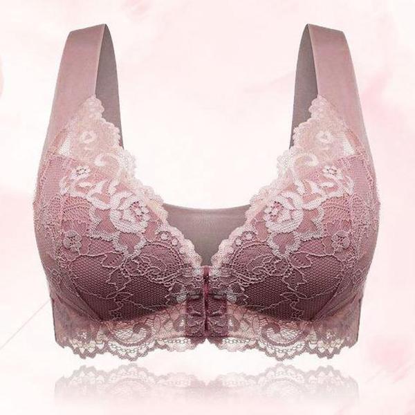 Front Closure Extra-Elastic Breathable Bra