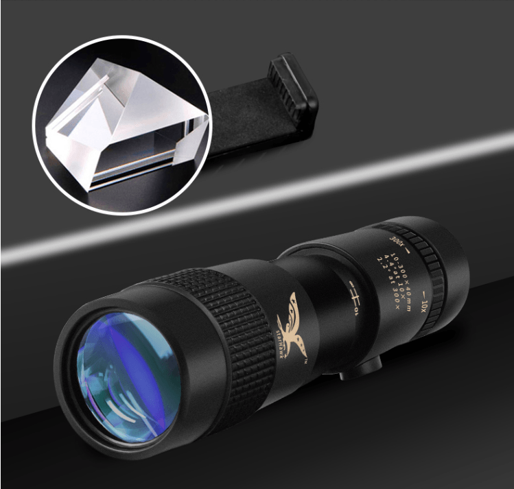 4K 10-300X40mm Super Telephoto Zoom Monocular Telescope