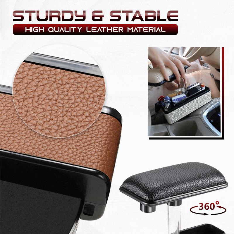 Adjustable Car Armrest Plus Slot Storage Box