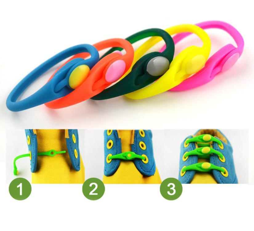 One Size Fit All Easy Tie-free Shoelaces