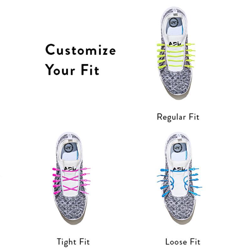 One Size Fit All Easy Tie-free Shoelaces