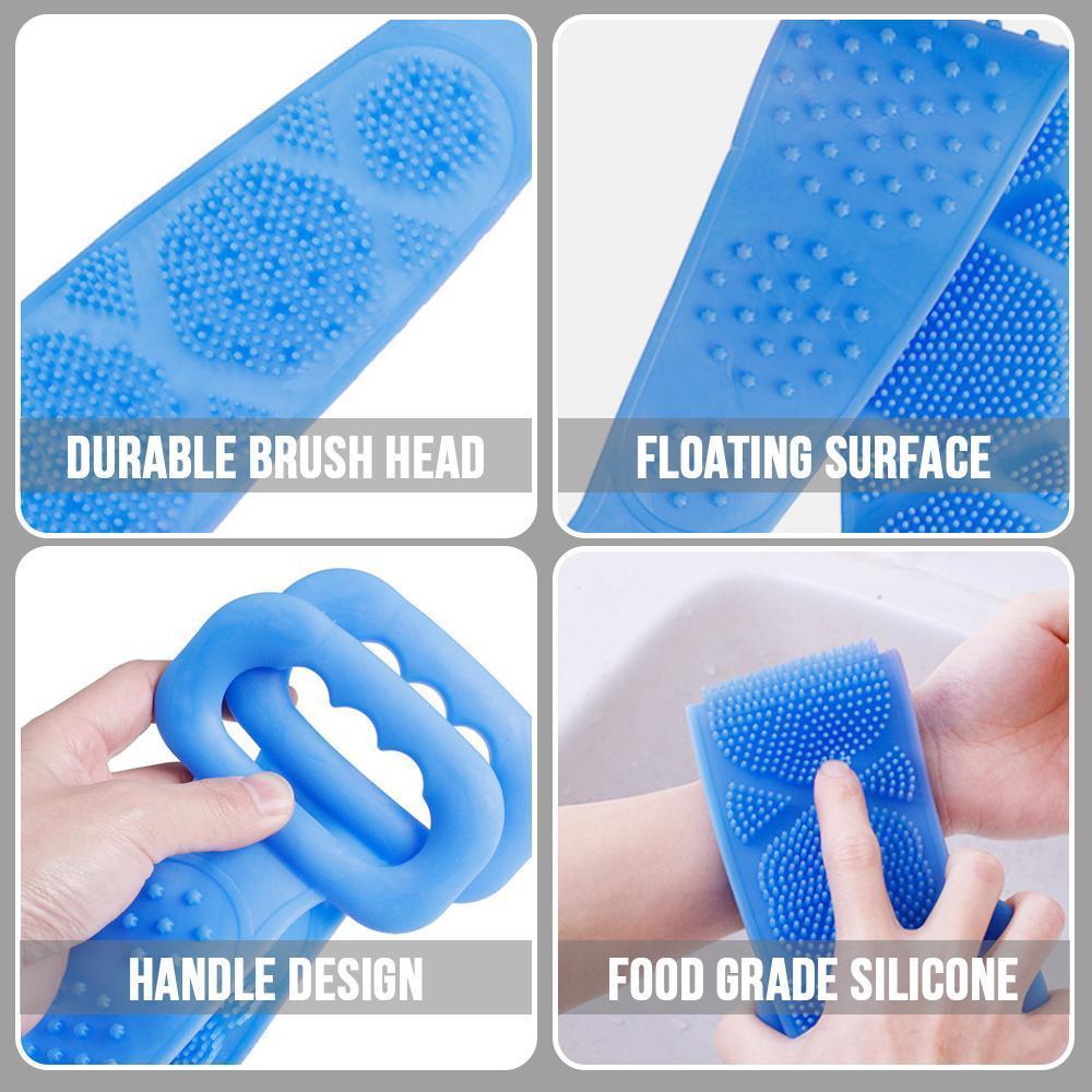 Cozy Silicone Bath Massage Strap