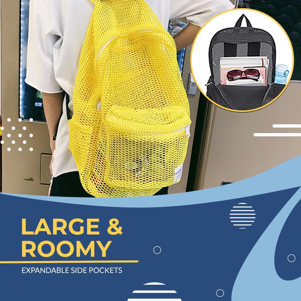 Lightweight Large-Capacity Mesh Backpack