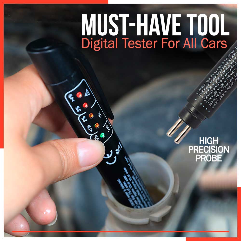 Premium LED Brake Fluid Tester