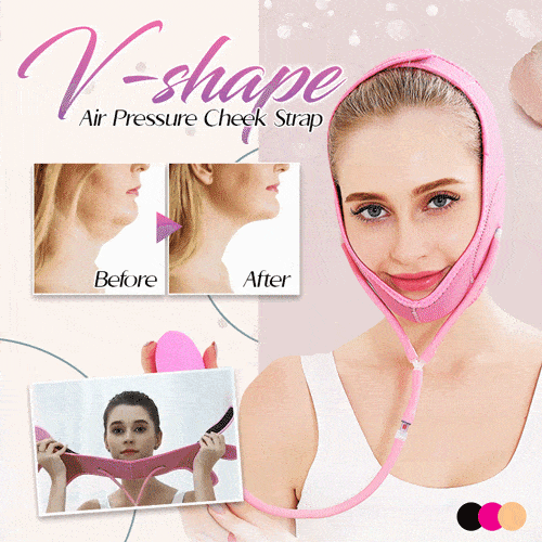 V-Shape Air Pressure Cheek Strap