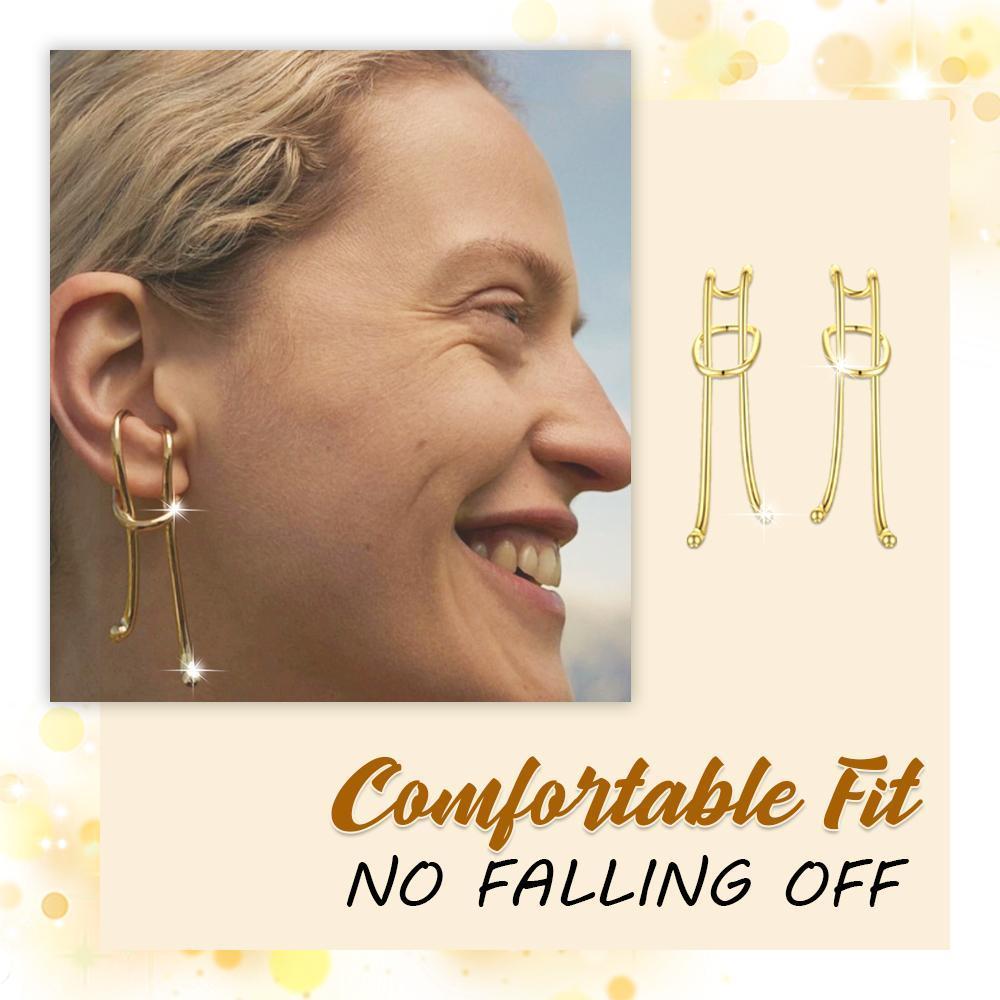 Geometric Non Pierced Ear Cuff