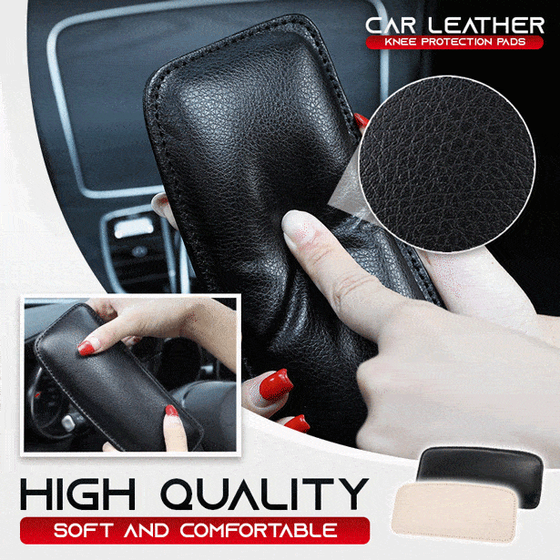Car Leather Knee Protection Pads