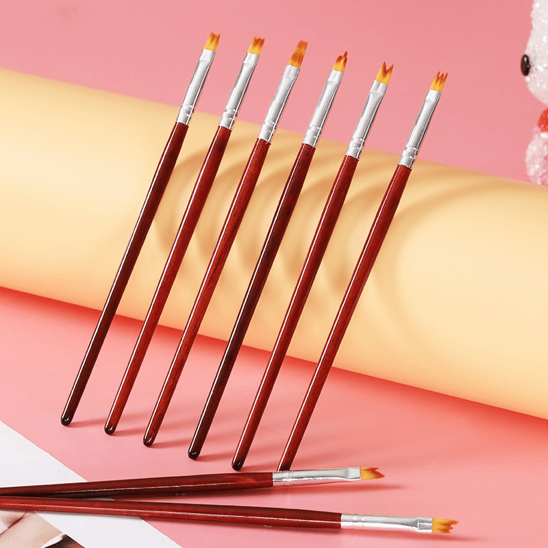 FloralGarden Nail Art Styling Brush Set
