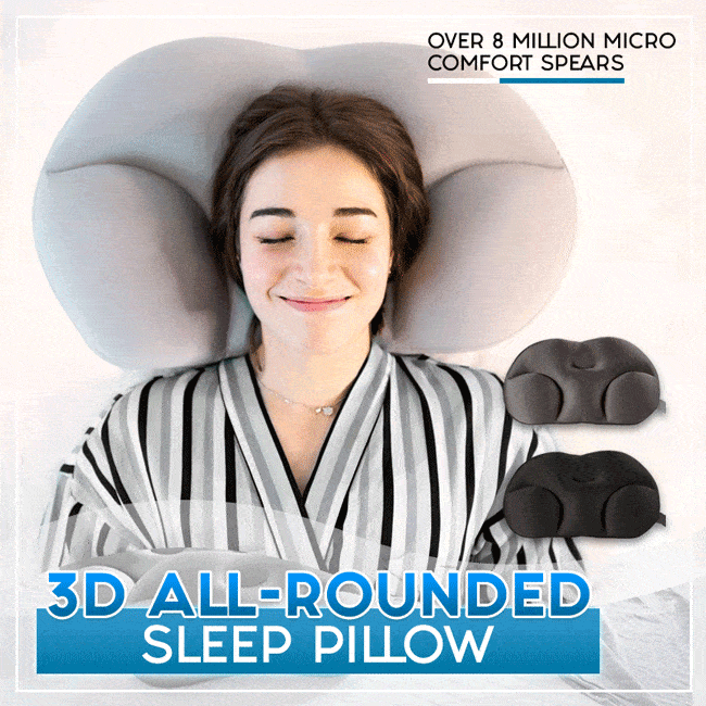 3D All-Rounded Sleep Pillow