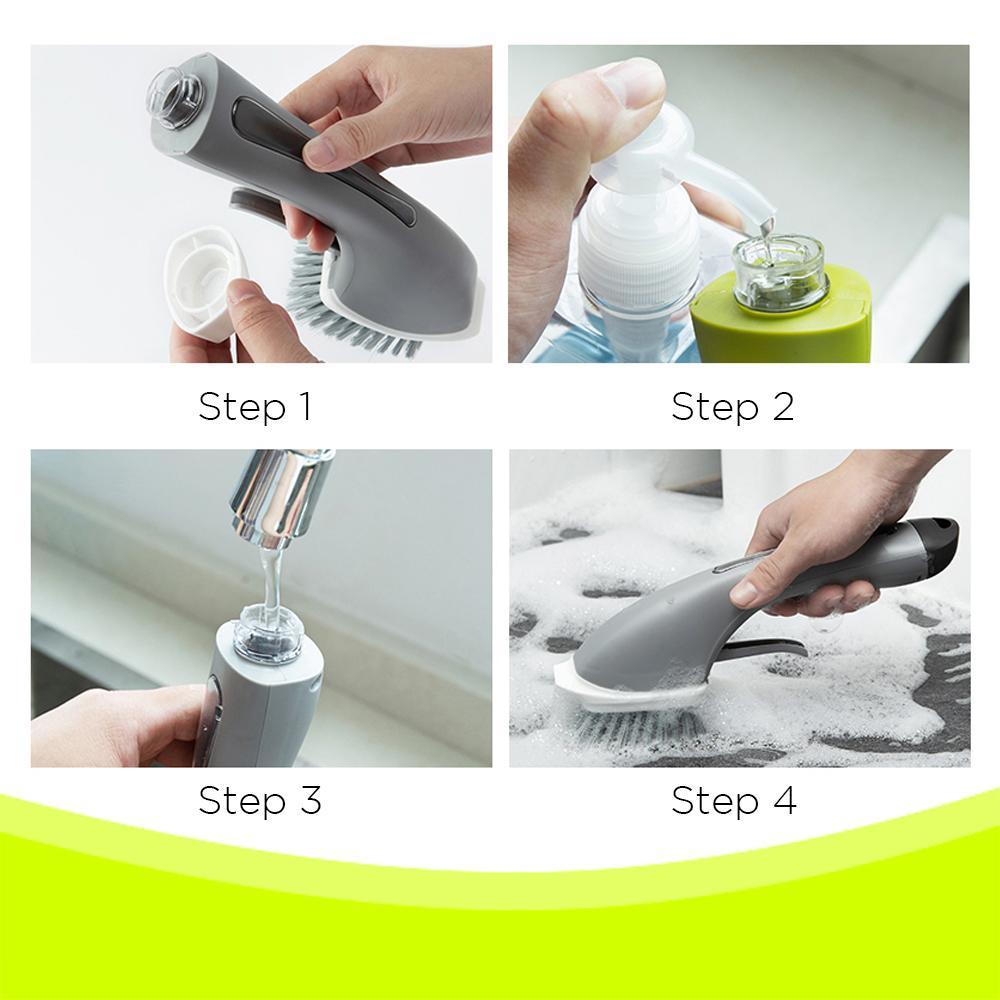 Automatic Liquid-Filling Brush