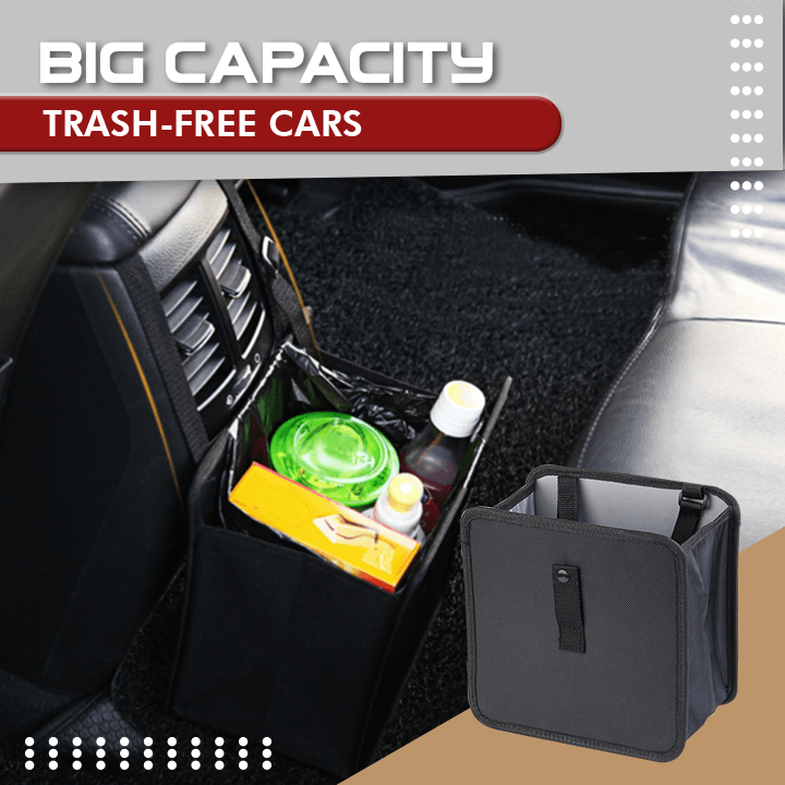 Car Folding Sturdy Trash Can