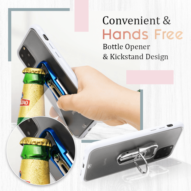 New Fashioned Phone Ring Bracket With Bottle Opener