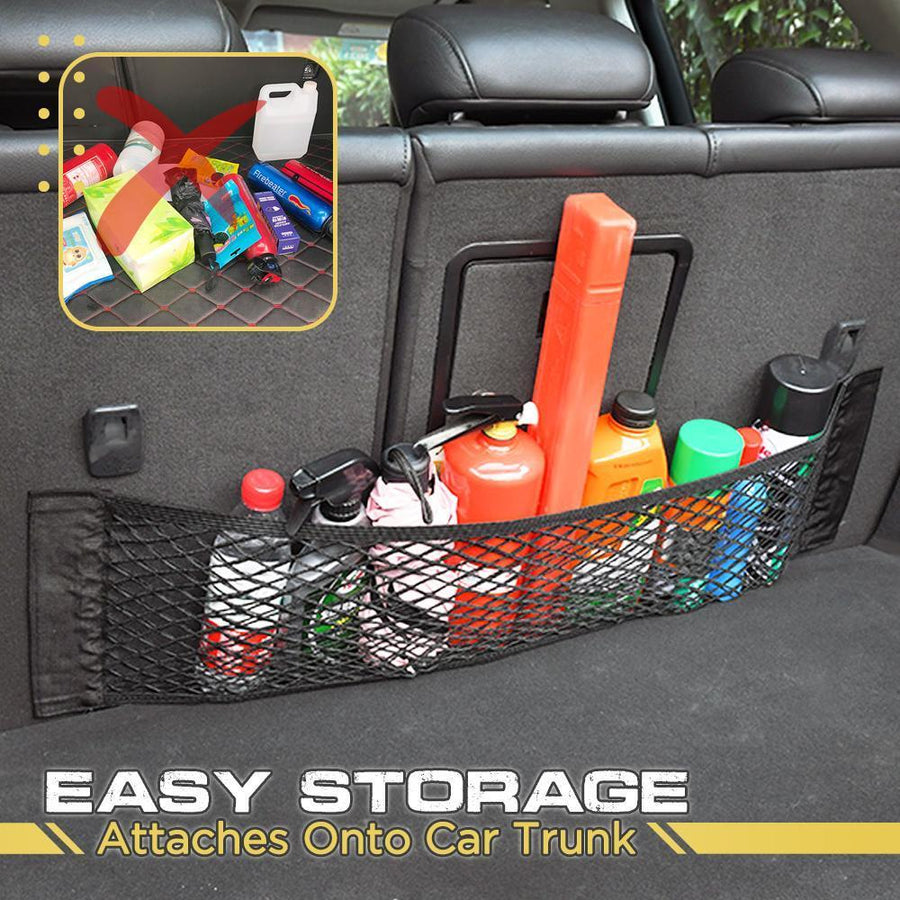 Car Velcro Trunk Net Pocket