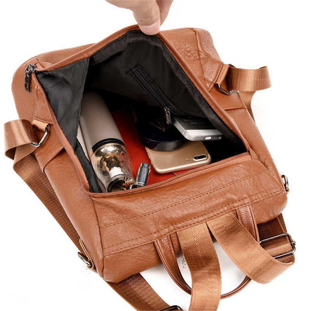 Premium Leather Backpack