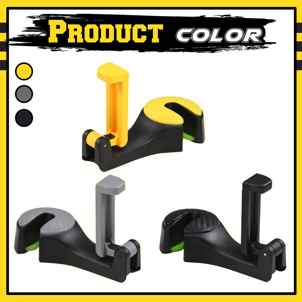 2 in 1 Auto Vehicle Back Seat Headrest Hanger