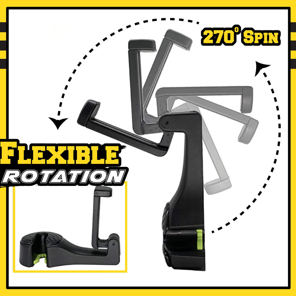 2 in 1 Auto Vehicle Back Seat Headrest Hanger