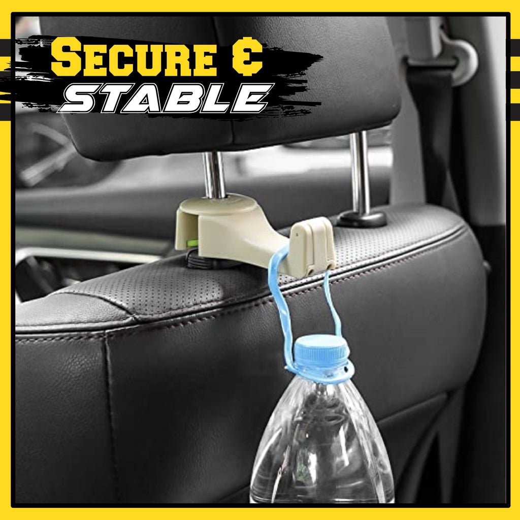 2 in 1 Auto Vehicle Back Seat Headrest Hanger