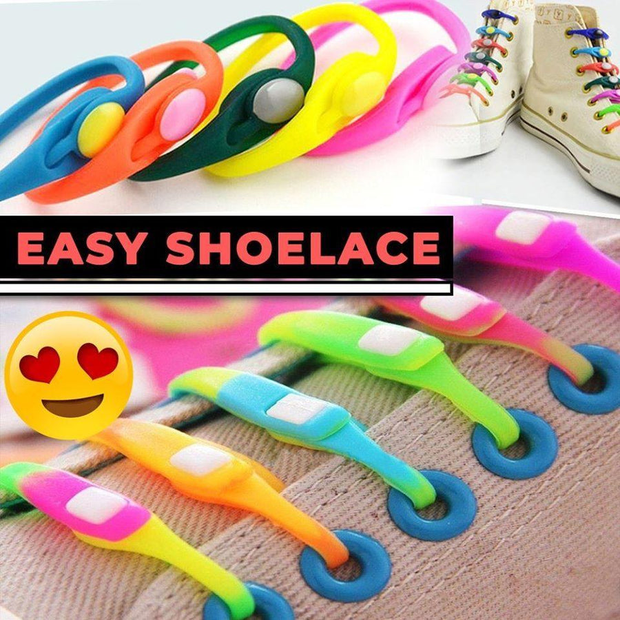 One Size Fit All Easy Tie-free Shoelaces