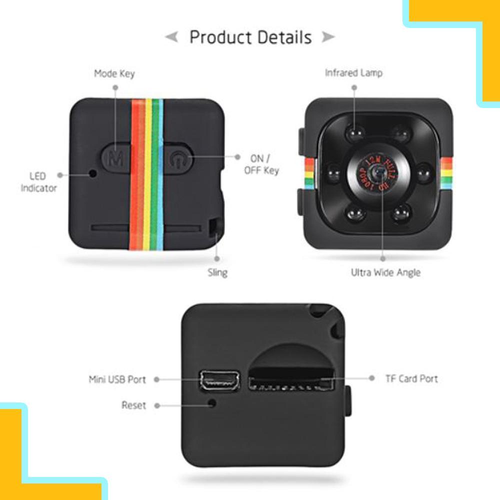 H11 HD 1080P Night Vision Dice-sized Camera