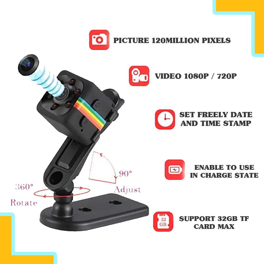 H11 HD 1080P Night Vision Dice-sized Camera