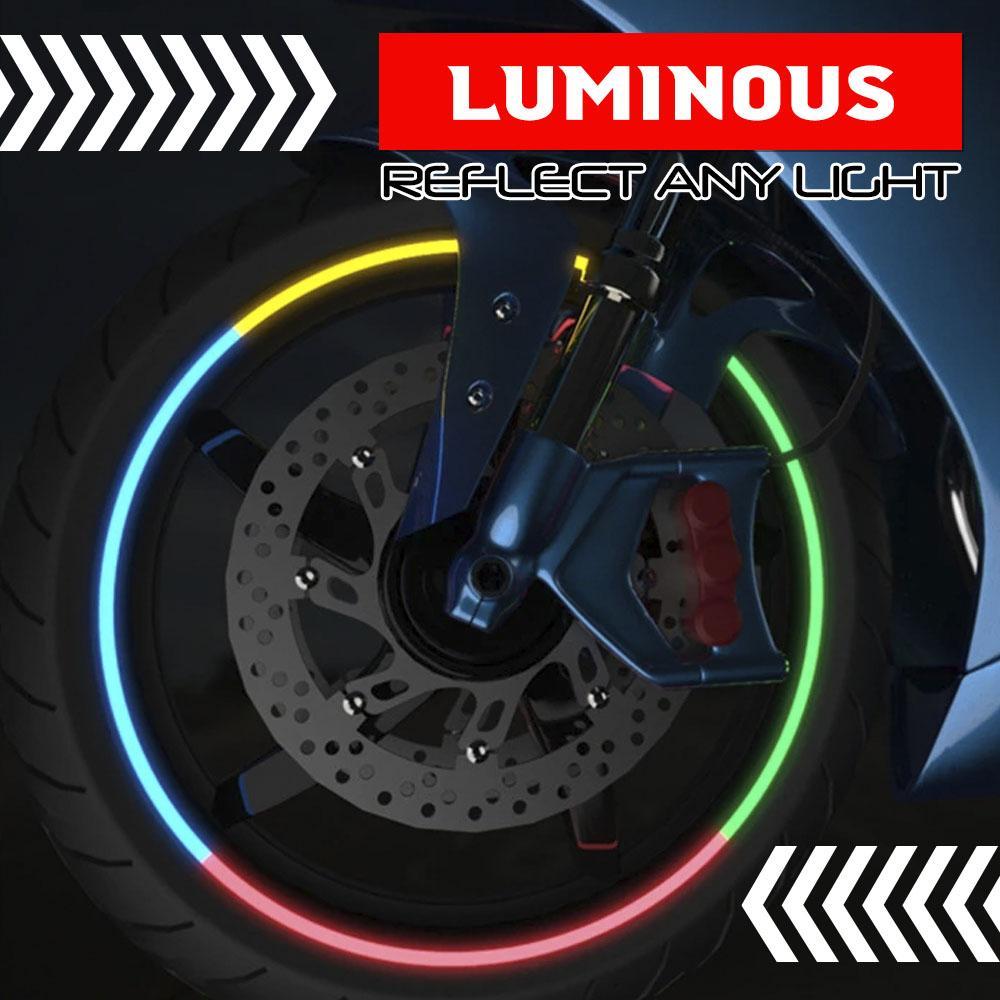 Reflective Car Wheel Sticker (16pcs)