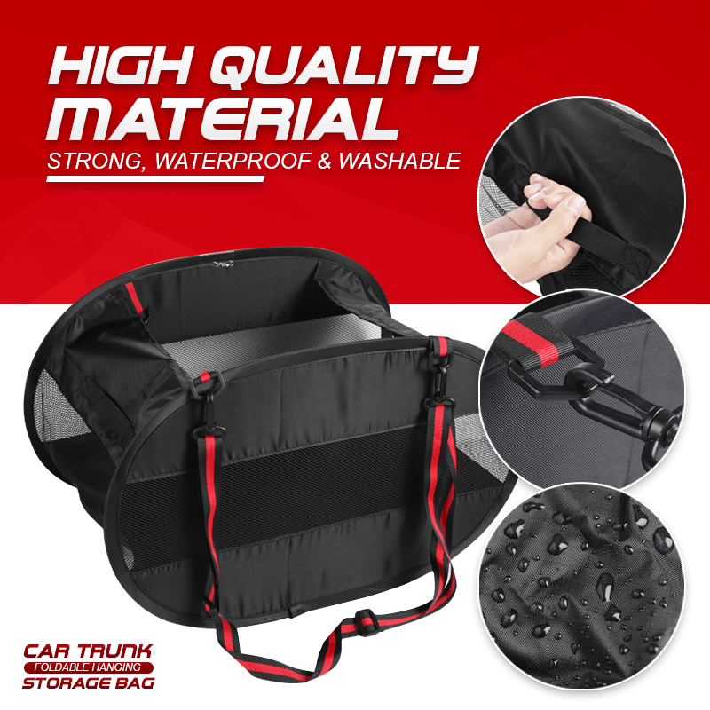 Car Trunk Foldable Hanging Storage Bag