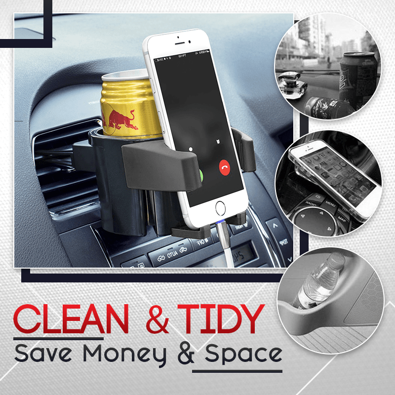 Car Water Cup And Phone Holder