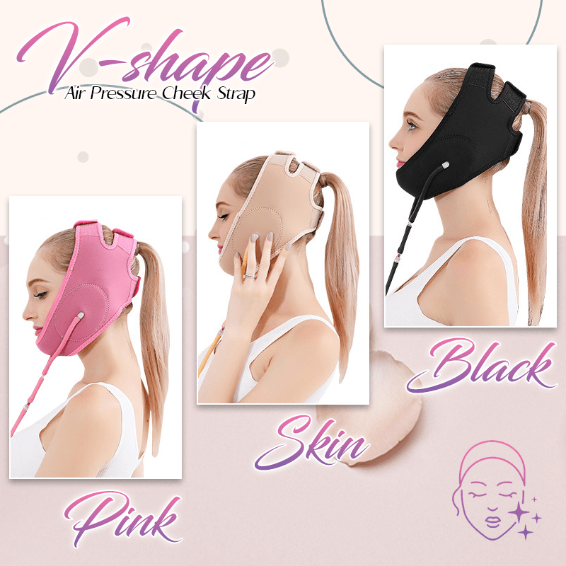 V-Shape Air Pressure Cheek Strap