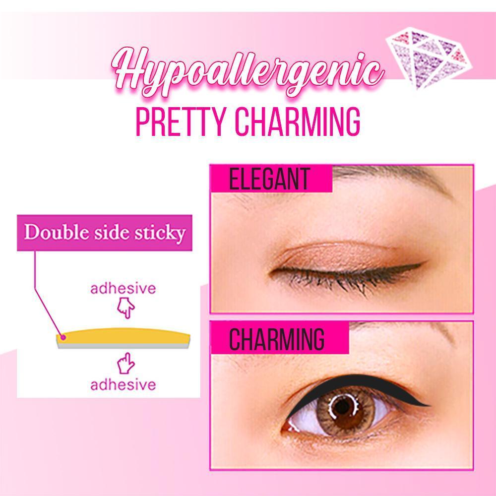 2in1 Eyeliner Invisible Double Eyelid Tape