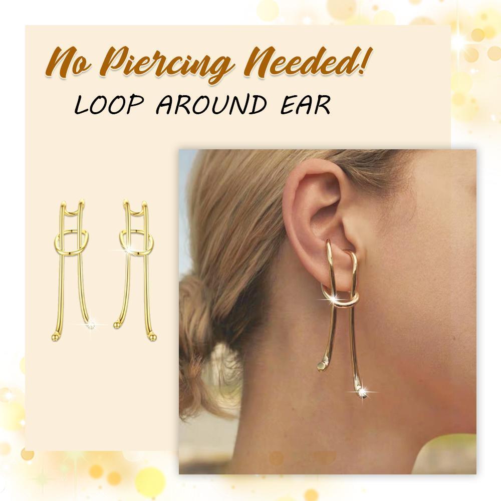 Geometric Non Pierced Ear Cuff