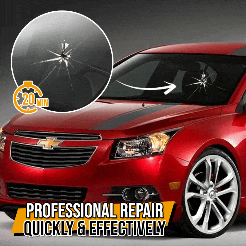 Automotive Glass Nano Total Repair Fluid Kit