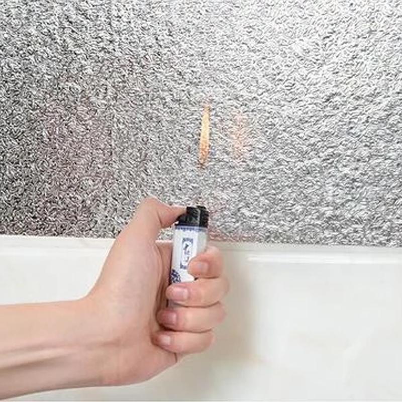 Dirt And Heat Resistant Aluminum Foil Wall Protector