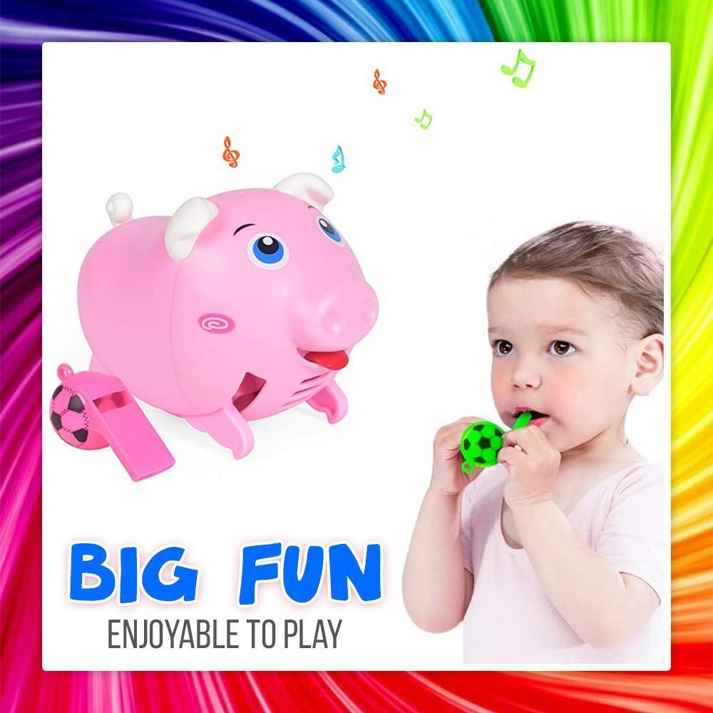 Voice Activated Running Pig