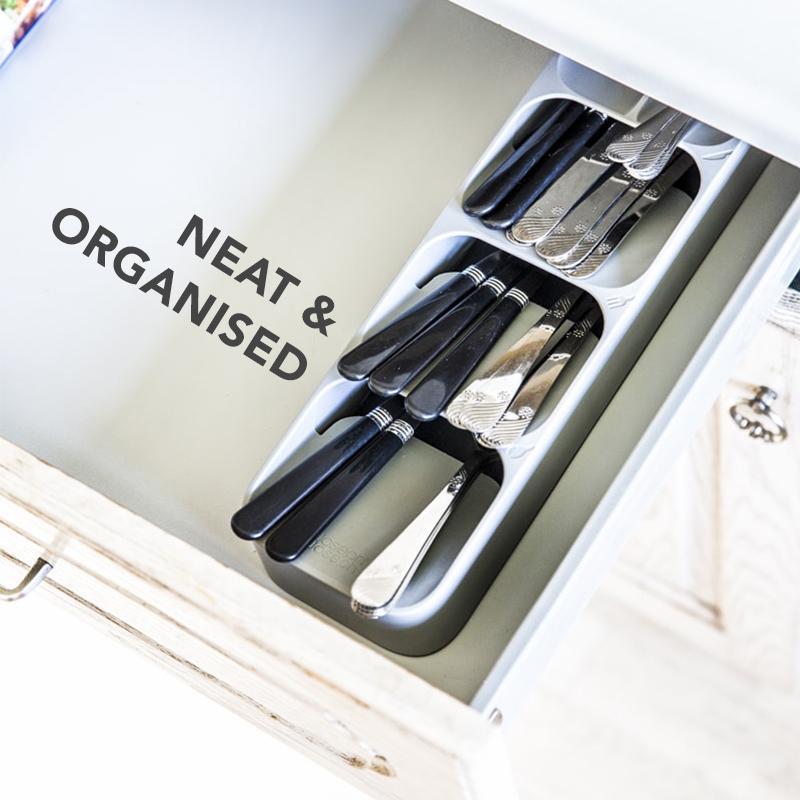 Compact Kitchen Cutlery Organizer