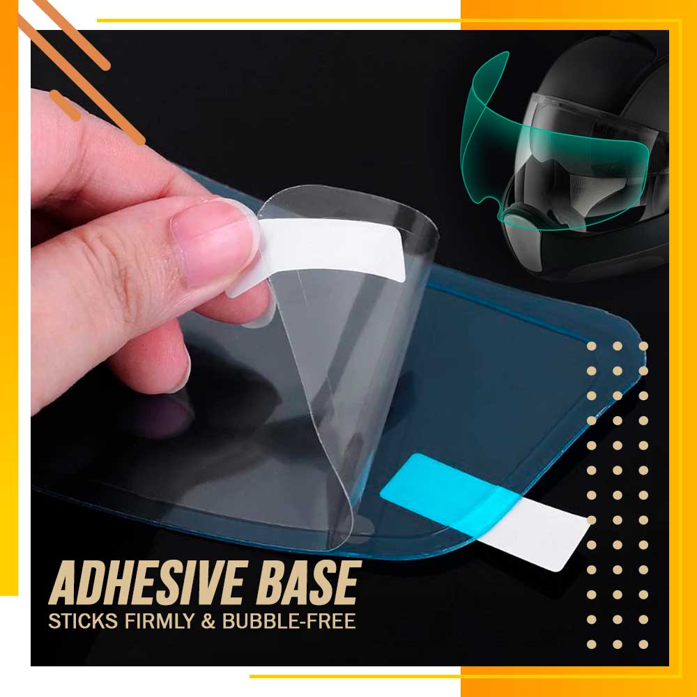 Universal Helmet Anti-Fog Film (With Free Side Mirror Films)