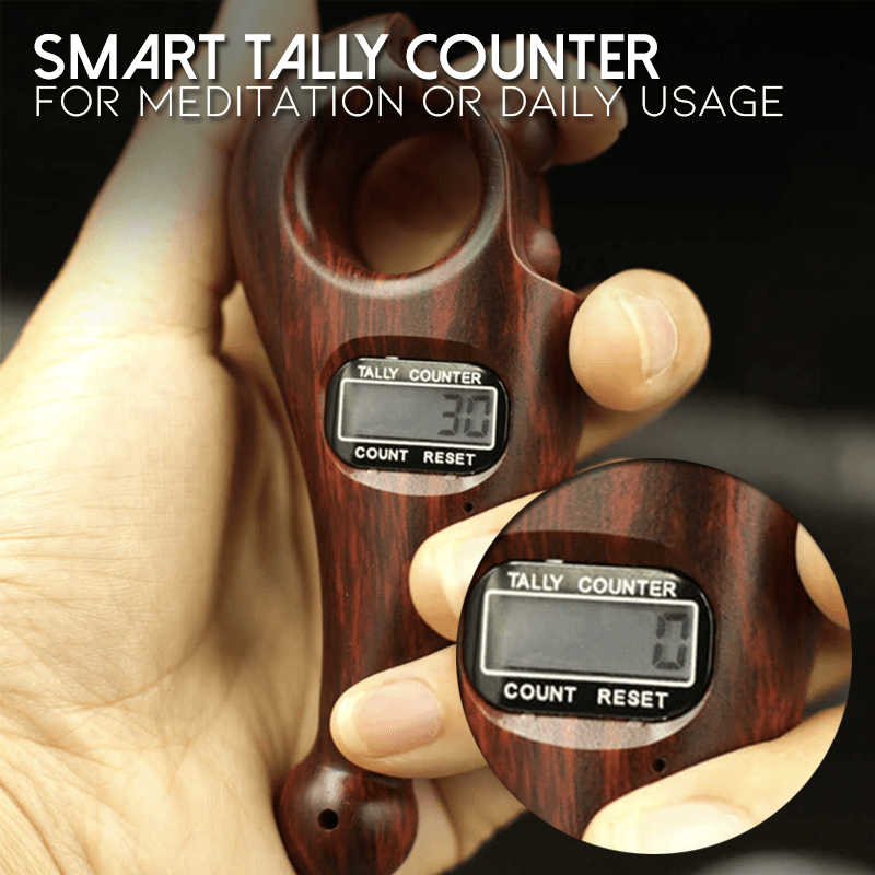 Portable Rotating Prayer Beads With Digital Counter
