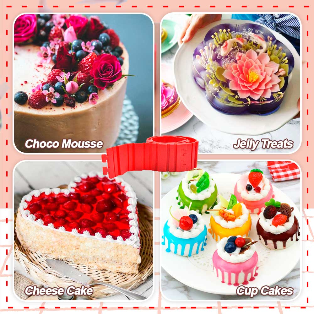 Free Shaping Silicone Cake Mould