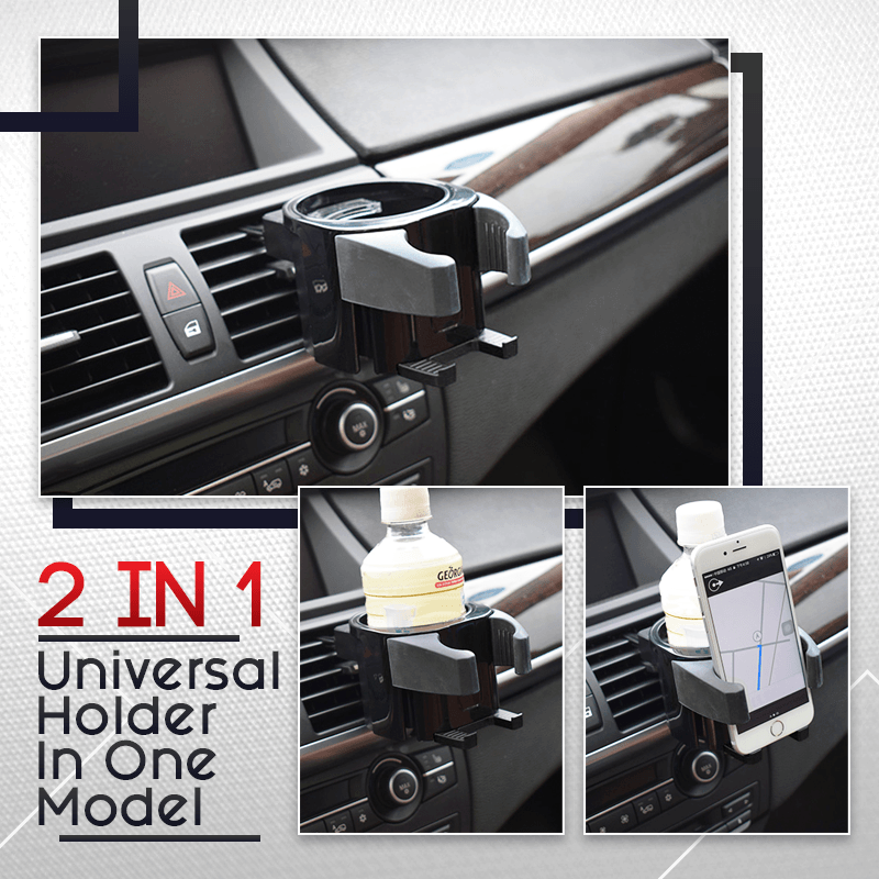 Car Water Cup And Phone Holder