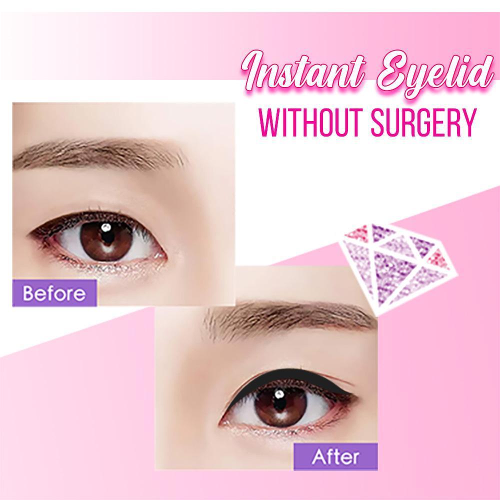 2in1 Eyeliner Invisible Double Eyelid Tape