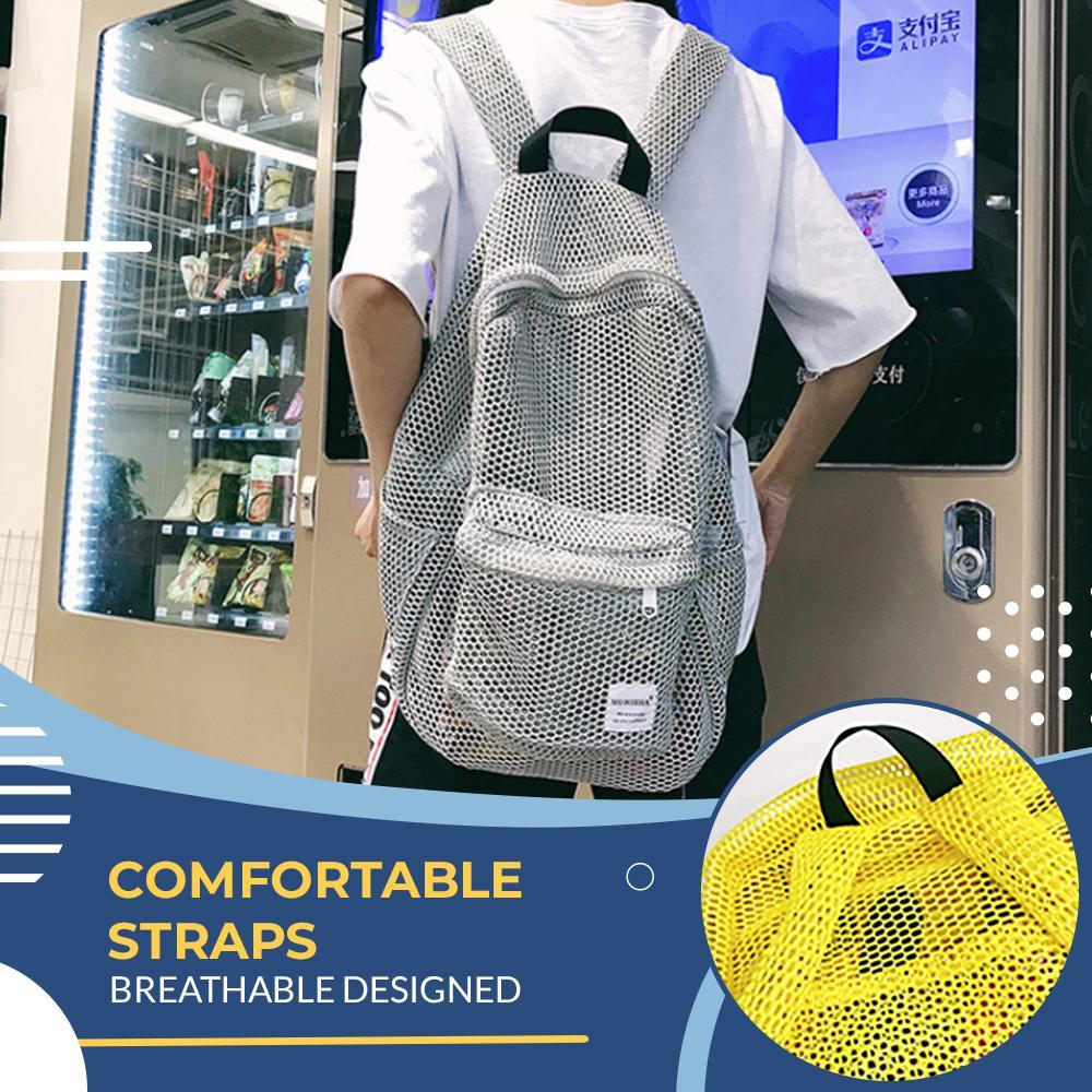 Lightweight Large-Capacity Mesh Backpack