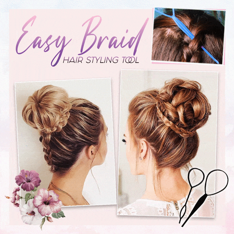Easy Hair Bun Maker Comb - Set For 4