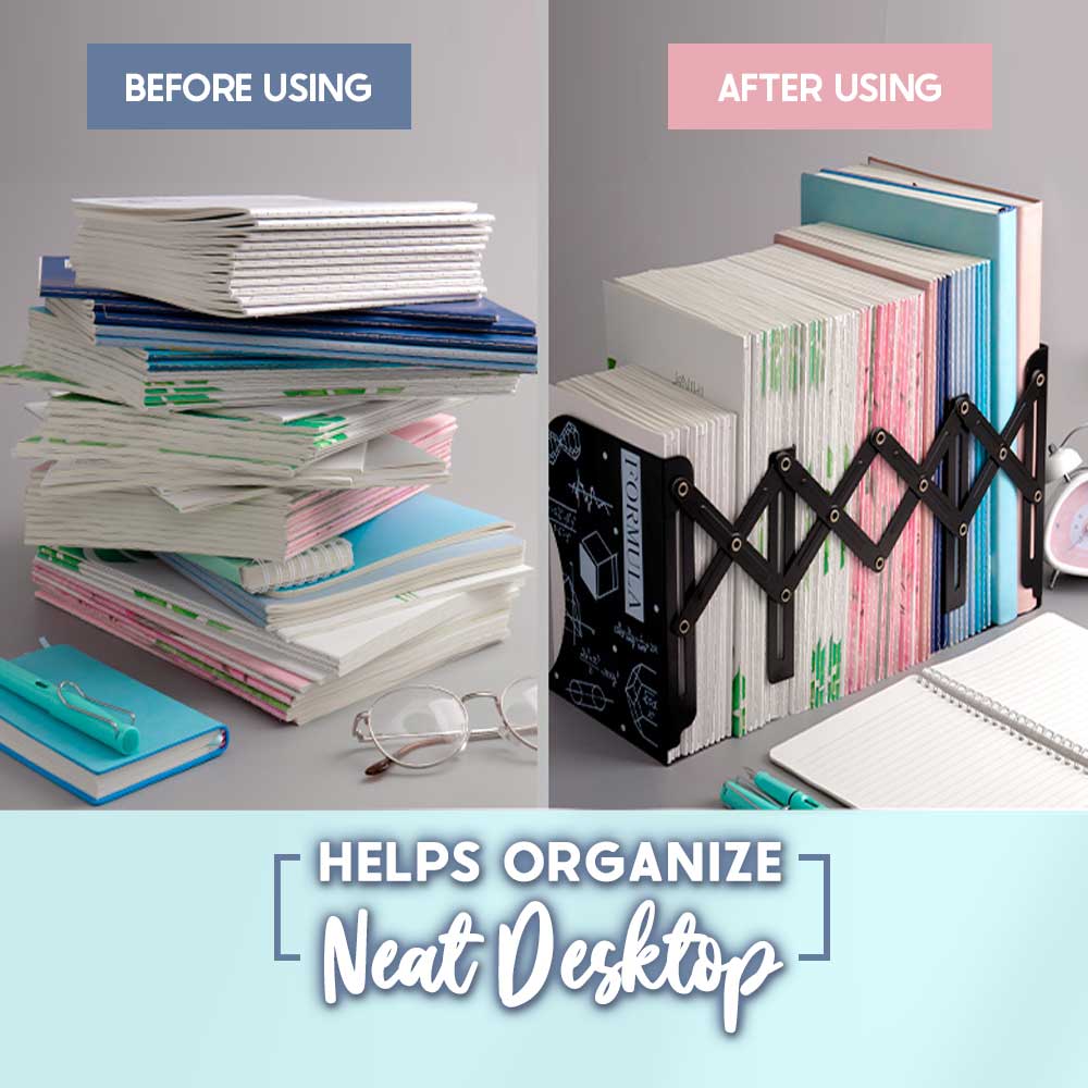 Creative Telescopic Book Stand