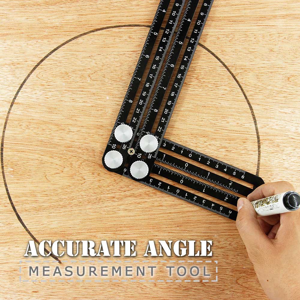 Six-Fold Hole Locating Ruler