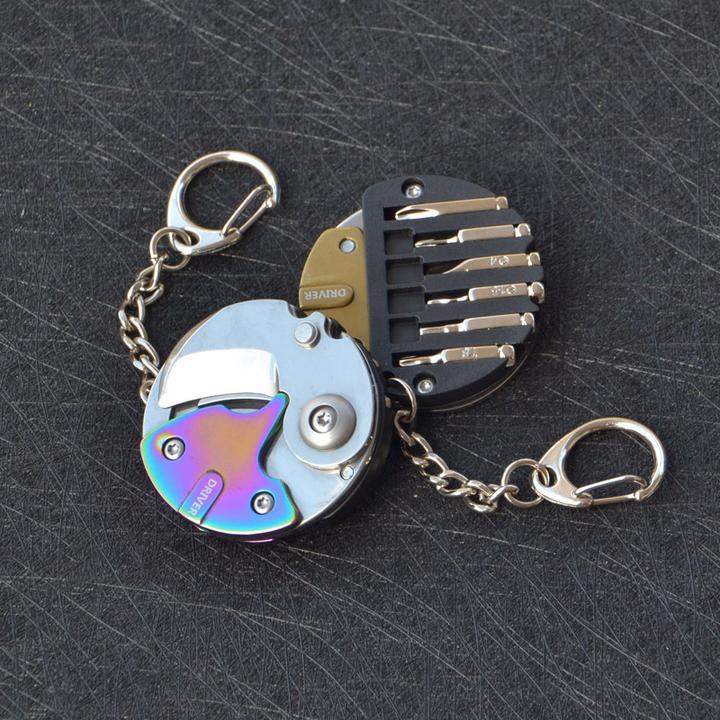 Mini Multifunctional Coin Screwdriver