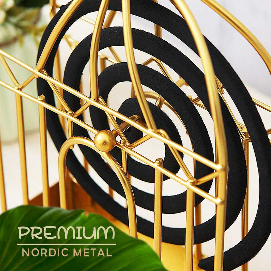 Nordic Metal Mosquito Coil Holder